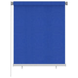 Vidaxl rulleblind for utenfor 120x140 cm HDPE Blue