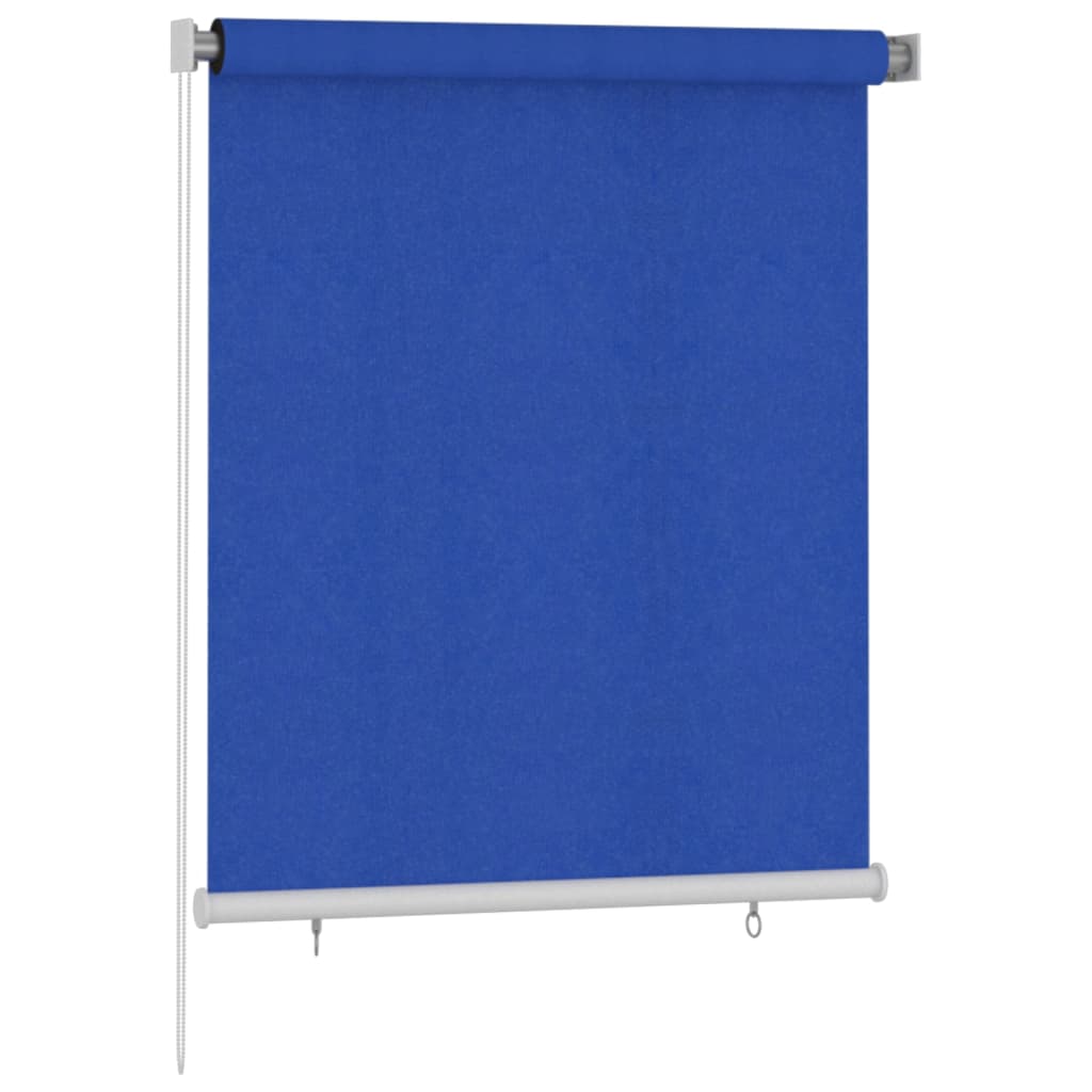 Vidaxl Roller Blind per 120x140 cm blu HDPE