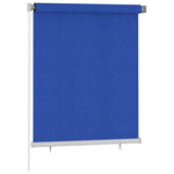 Vidaxl Roller Blind para afuera de 120x140 cm HDPE Azul