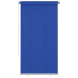 Vidaxl Rouleau aveugle pour l'extérieur de 120x230 cm bleu HDPE