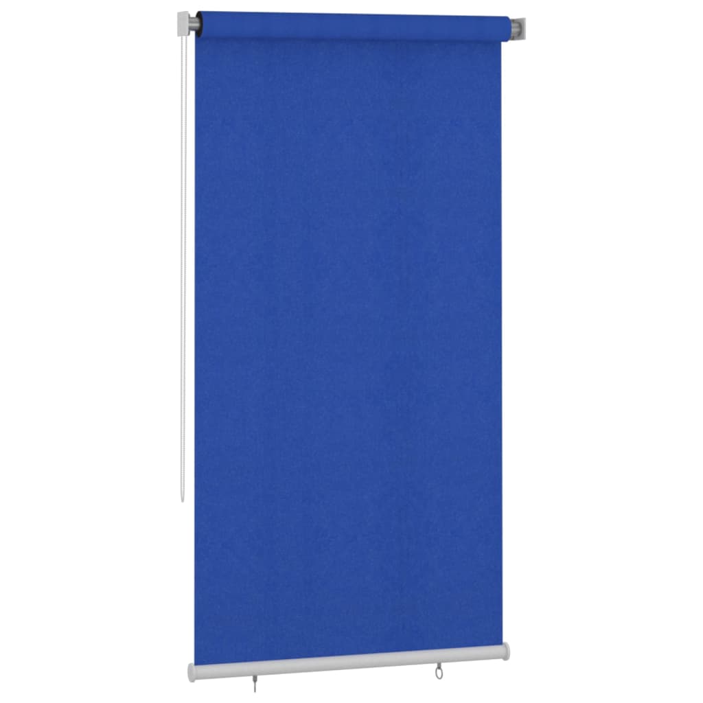 Vidaxl rullo cieco per 120x230 cm blu HDPE