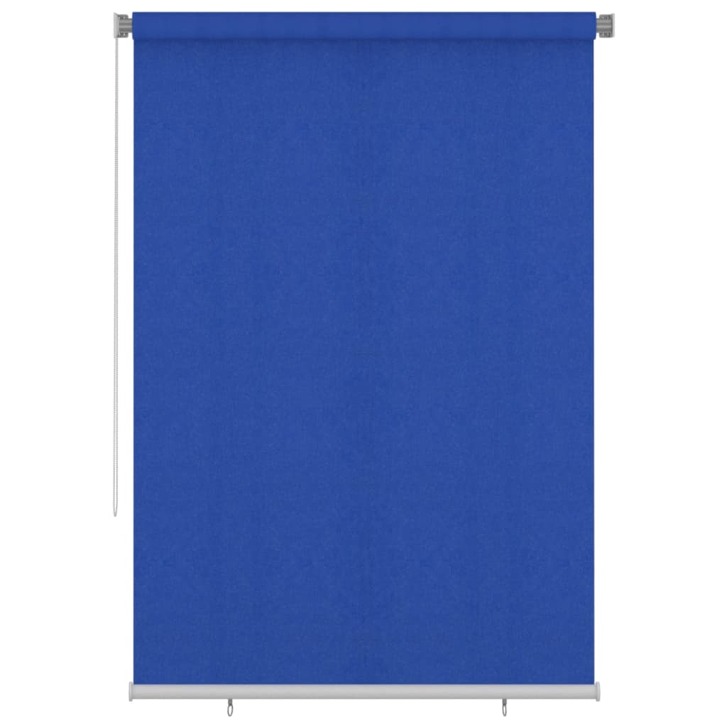 Vidaxl rulleblind for utenfor 160x230 cm HDPE Blue