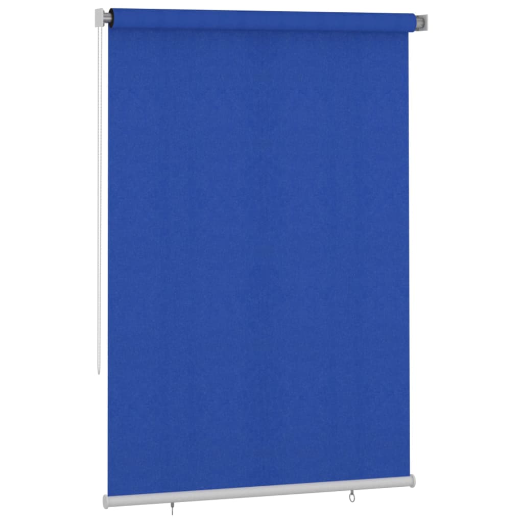 Vidaxl rulleblind for utenfor 160x230 cm HDPE Blue