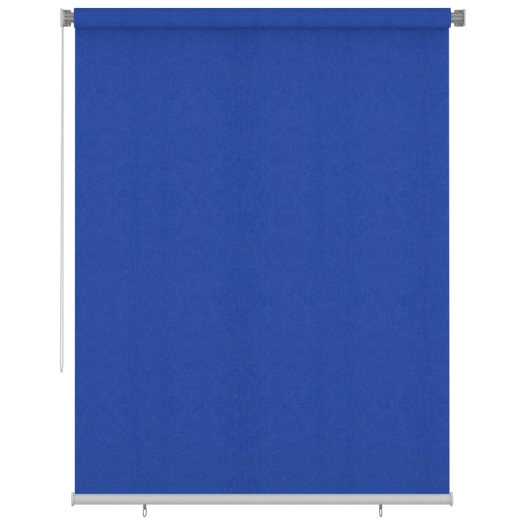 Vidaxl Roller Blind para afuera de 180x230 cm HDPE Azul