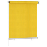 Vidaxl Roller blind for outside 120x140 cm HDPE yellow