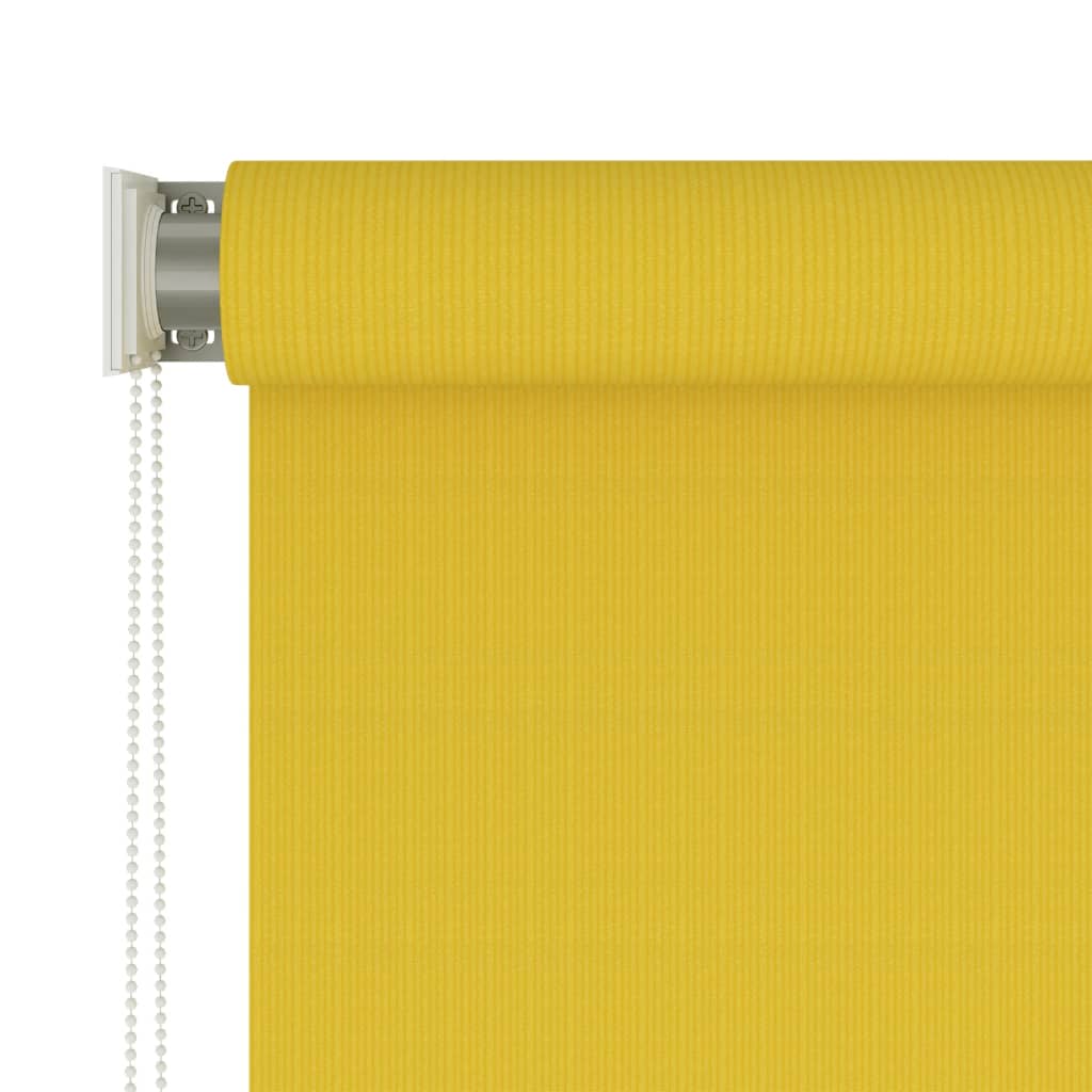 Vidaxl Roller Blind na zewnątrz 160x230 cm żółty