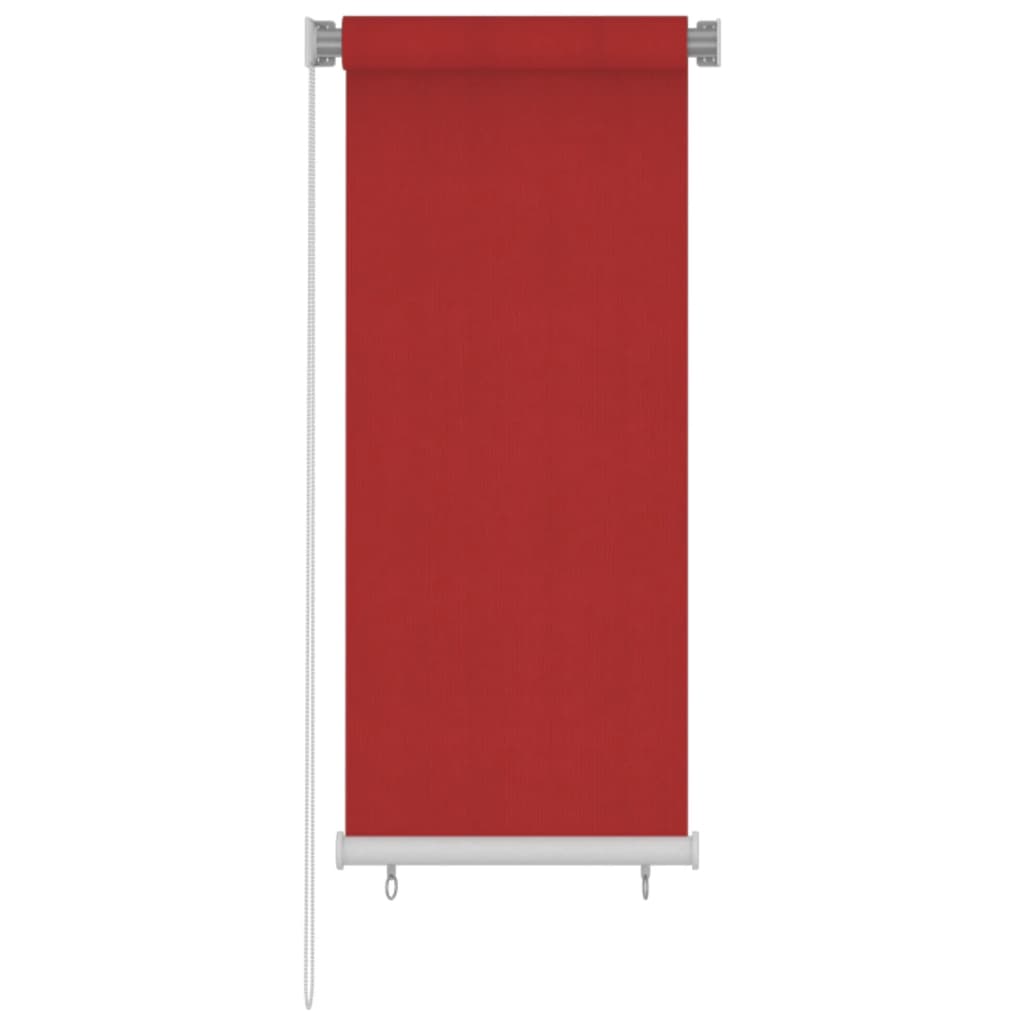 Vidaxl Roller blind for Outside 60x140 cm HDPE Red