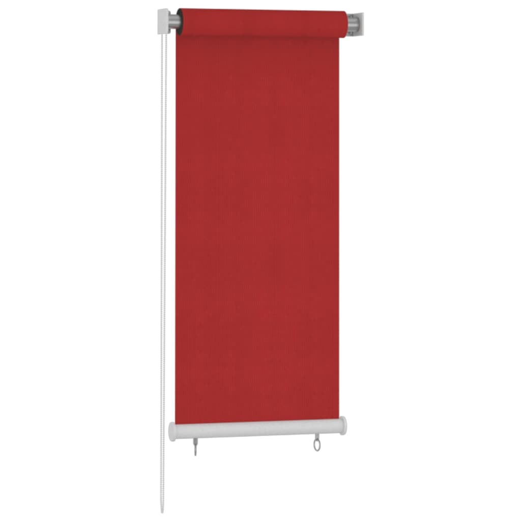 Vidaxl Roller blind for Outside 60x140 cm HDPE Red