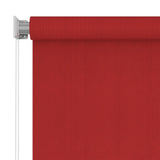 Vidaxl Roller Blind für äußere 60x140 cm HDPE -Rot
