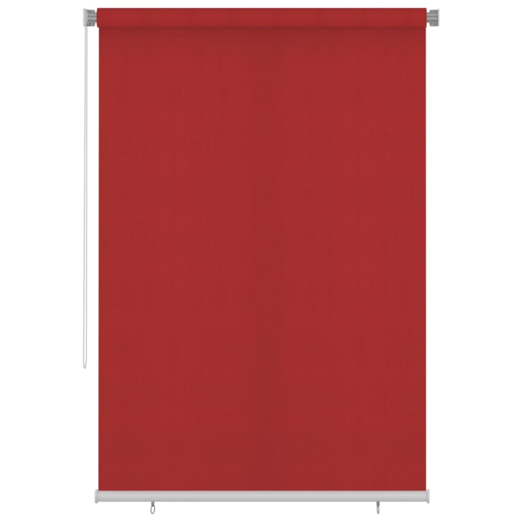 Vidaxl Roller Blind för utanför 160x230 cm HDPE RED