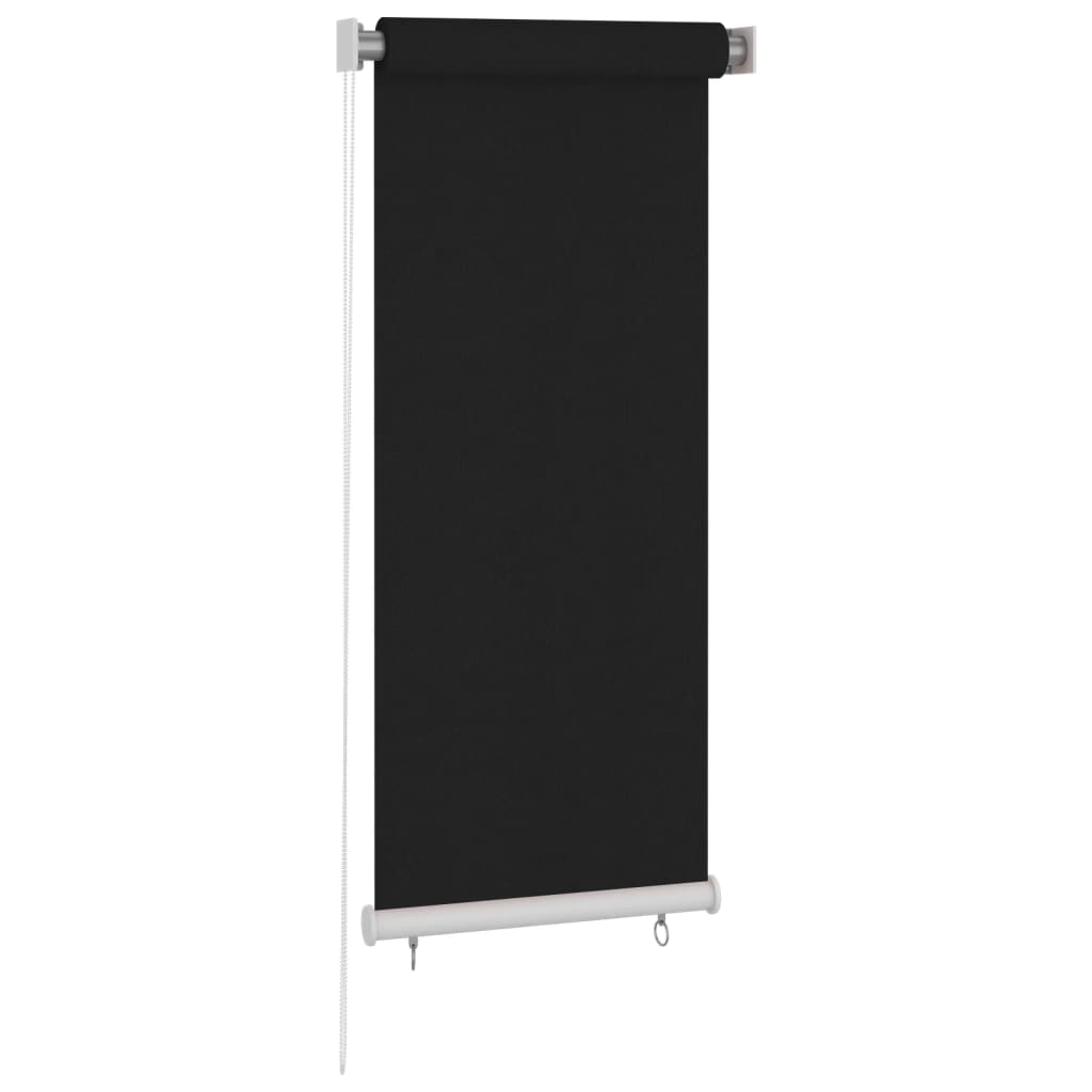 Vidaxl Roller Blind für äußere 60x140 cm schwarz