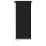 Vidaxl Roller Blind na zewnątrz 60x140 cm czarny