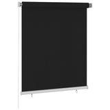 Vidaxl Roller Blind für außerhalb 120x140 cm schwarz