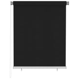 Vidaxl Roller Blind für außerhalb 120x140 cm schwarz