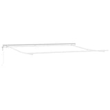 Vidaxl zijde frame wit 450 × 300 cm aluminium