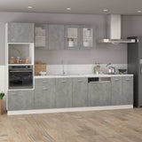 Vidaxl onderkast lyon 60x46x81,5 cm bewerkt hout betongrijs
