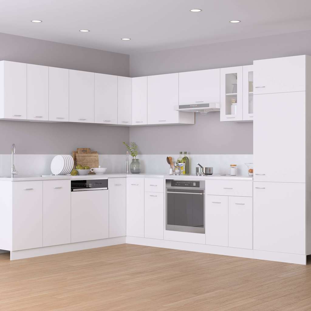 Vidaxl bovenkast lyon 50x31x60 cm bewerkt hout wit