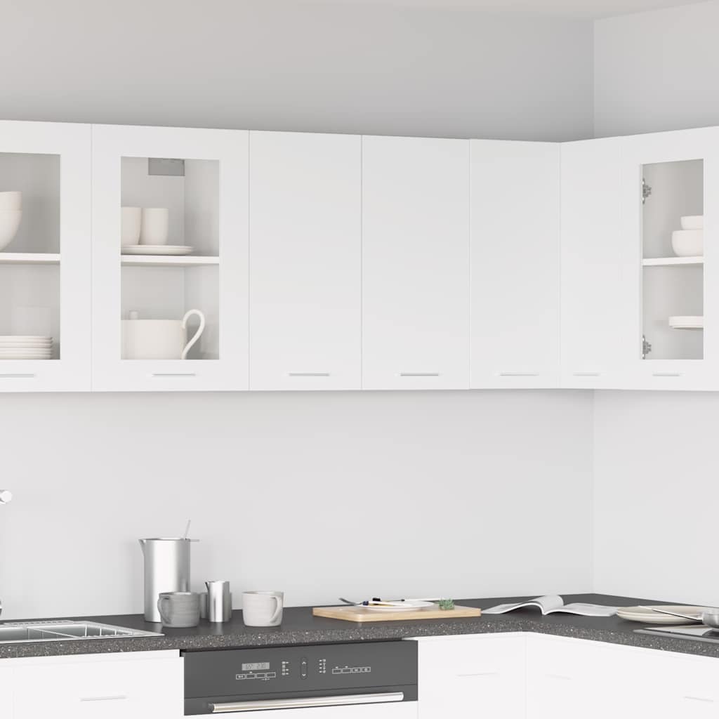 Vidaxl bovenkast lyon 60x31x60 cm bewerkt hout wit