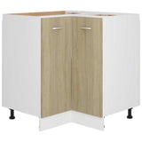 Vidaxl hoekonderkast lyon 75,5x75,5x81,5 cm sonoma eikenkleurig
