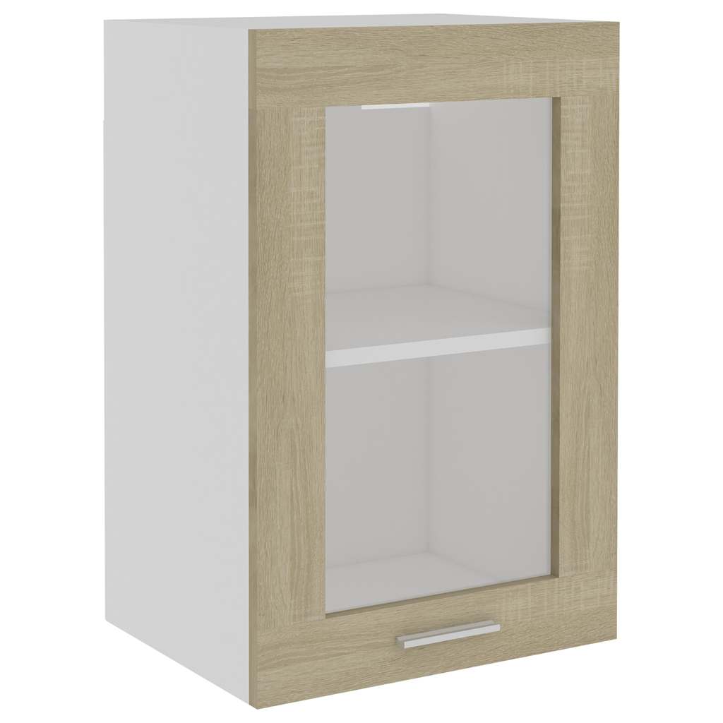 Vidaxl bovenkast lyon 40x31x60 cm bewerkt hout sonoma eikenkleurig