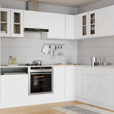 Vidaxl bovenkast lyon 60x31x60 cm bewerkt hout wit