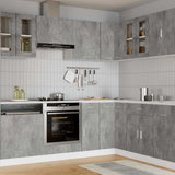 Vidaxl bovenkast lyon 60x31x60 cm bewerkt hout betongrijs