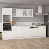 Vidaxl bovenkast lyon 80x31x60 cm bewerkt hout wit