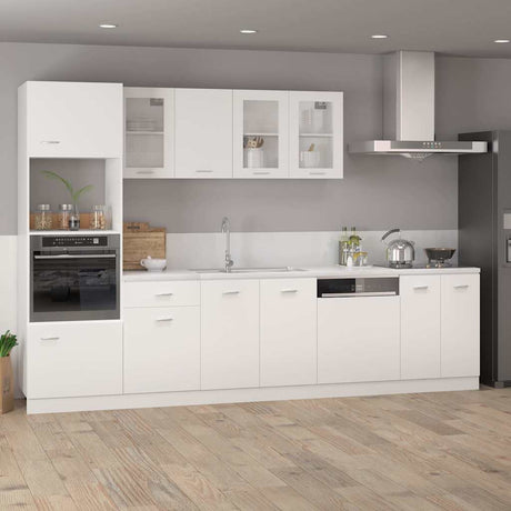 Vidaxl bovenkast lyon 80x31x60 cm bewerkt hout wit