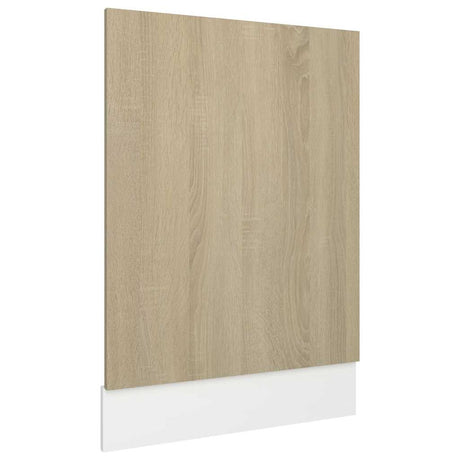 Vidaxl vaatwasserpaneel 45x3x67 cm bewerkt hout sonoma eikenkleurig