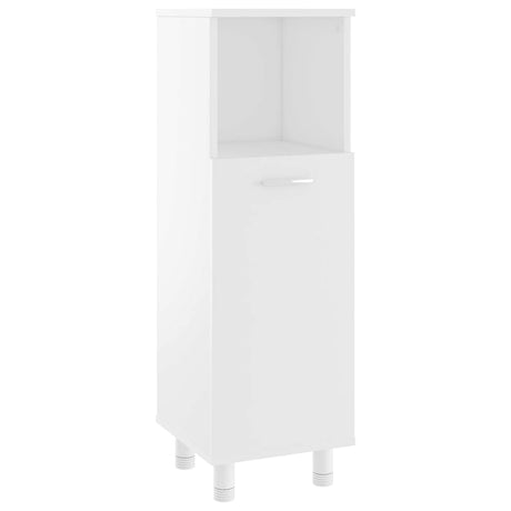 Vidaxl badkamerkast 30x30x95 cm bewerkt hout wit