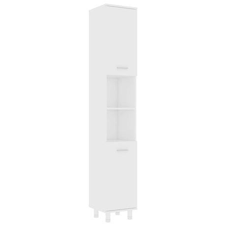 Vidaxl badkamerkast 30x30x179 cm spaanplaat wit