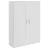 Vidaxl boekenkast 82,5x30,5x115 cm bewerlt hout wit