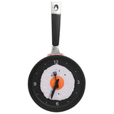 Vidaxx Wanduhr Ei in der Pfanne 18,8 cm