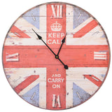 Vidaxl Wall Clock Vintage Style 60 cm UK