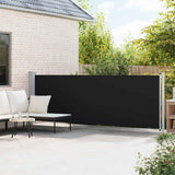 Vidaxl Garden Bildschirm ausziehbar 140 x 600 cm Schwarz