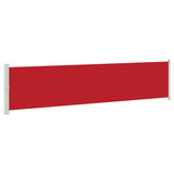 Vidaxl Garden Bildschirm ausziehbar 140 x 600 cm rot