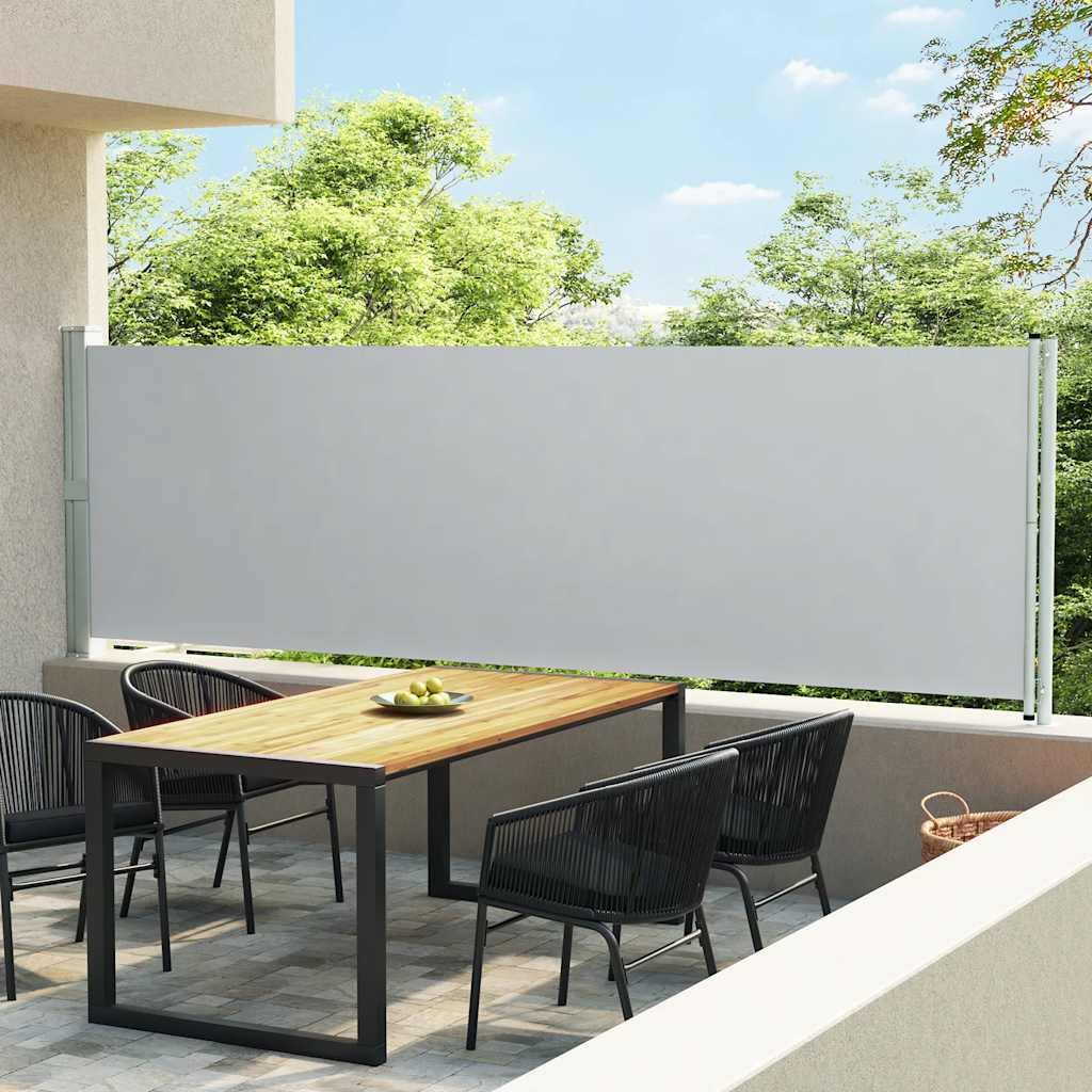 Vidaxl Garden Screen rozšiřitelná 140x600 cm šedá