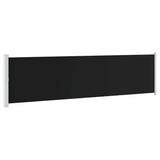 Vidaxl Garden Screen ausziehbar 600x160 cm Schwarz