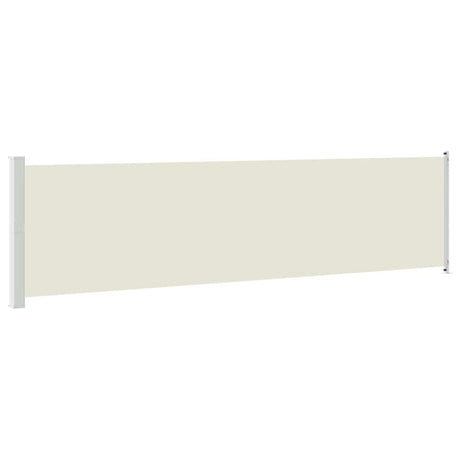 Vidaxl Garden Screen ausziehbar 600x160 cm Creme