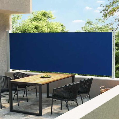 Vidaxl Garden Bildschirm Ausziehbar 600x160 cm blau