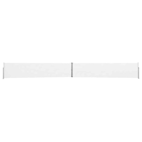 Vidaxl Garden Bildschirm Ausziehbar 140x1200 cm Creme