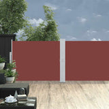 Vidaxl Garden Screen exponierbar 140x1200 cm Braun