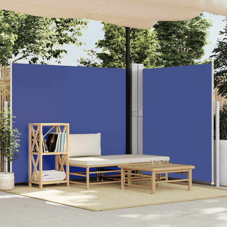 Vidaxl Garden Bildschirm Ausziehbar 170x1200 cm blau
