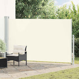 Vidaxl Garden Screen ausziehbar 180x300 cm creme -geläutet