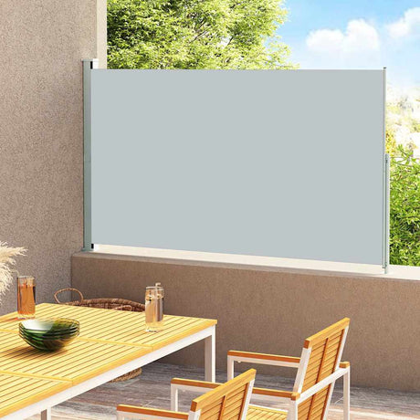 Vidaxl Garden Bildschirm ausziehbar 180 x 300 cm Grau