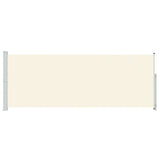 Vidaxl Garden Screen ausziehbar 180 x 500 cm cremefarben
