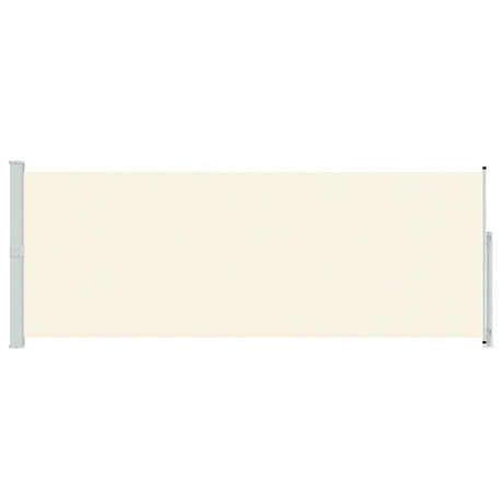 Vidaxl Garden Screen ausziehbar 180 x 500 cm cremefarben