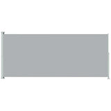 Vidaxl Gartenbildschirm ausziehbar 180 x 500 cm Grau