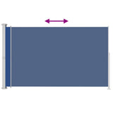 Vidaxl Garden Bildschirm ausziehbar 200x300 cm blau