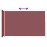 Vidaxl Garden Bildschirm erweiterbar 200x300 cm rot